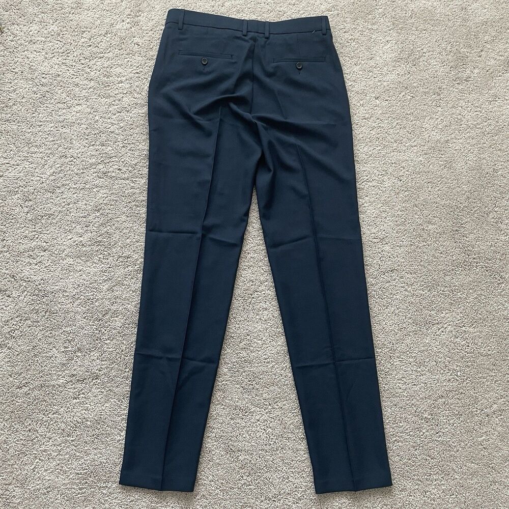 New Kenneth Cole Reaction Techni-cole Men's Blue Super Flex Waistband Sz 32x34